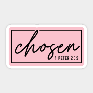 Chosen design Sticker